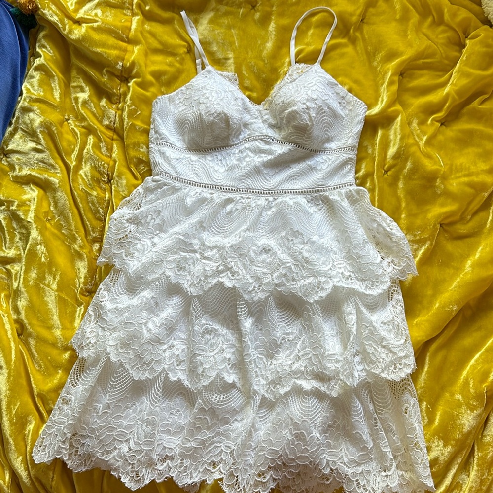 Lace cocktail dress